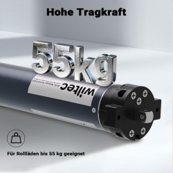 Rullasuojamoottori 204 W 30 Nm SW60 IP44, sininen