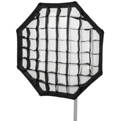 Walimex pro Octagon Softbox PLUS 90 cm muoto ja ihmiskuvaukseen diffuusorit kenno grid ja kuljetuslaukku
