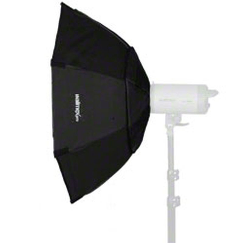 Walimex pro Octagon Softbox PLUS 90 cm muoto- ja ihmiskuvaukseen, diffuusorit, kenno-grid ja kuljetuslaukku