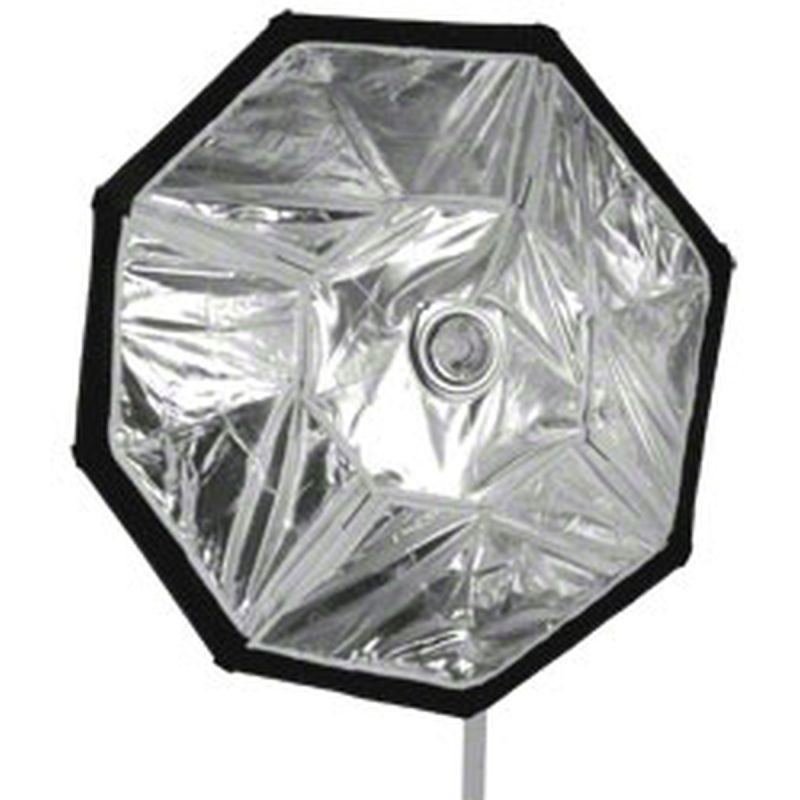Walimex pro Octagon Softbox PLUS 90 cm muoto- ja ihmiskuvaukseen, diffuusorit, kenno-grid ja kuljetuslaukku