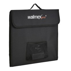 Walimex pro kokoontaitettava LED-valokuutio 430 x 430 x 430 mm, 4 taustaa ja diffuusori