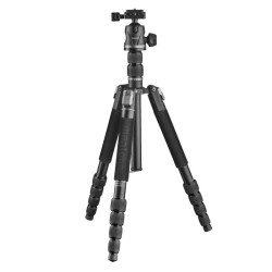 Mantona DSLM Travel Evolution Max 2552-RA alumiininen matkajalka panoraamapallopäällä
