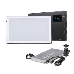 Instarter Spectar Bi Color P Pocket LED 0 6 LED videovalo 9 W diffuusori ja Powerbank toiminto