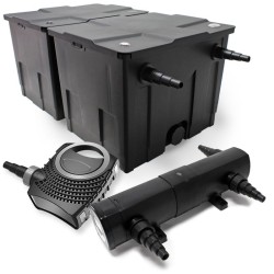SunSun lampisuodatinsetti CBF 350B 60000 l NEO 10000 SuperECO pumppu 10000 l h CUV 218 UVC selkeytin 18 W