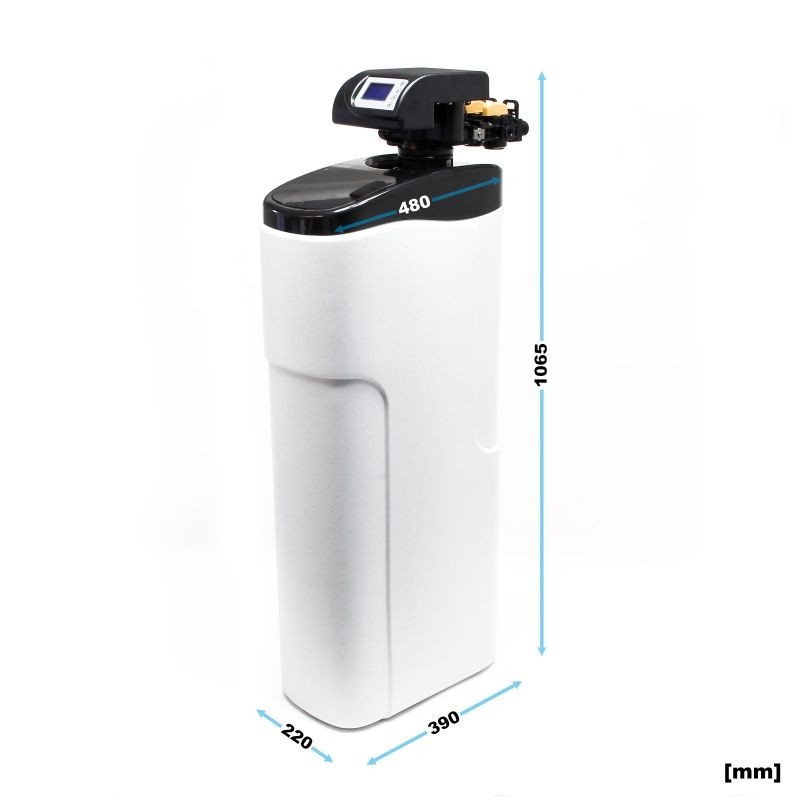 SOFT-D Täisautomaattinen vedenpehmentin, 1000 l/h, 30 kg suolasäiliö