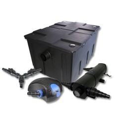 SunSun lampisuodatinsetti CBF 550 60000 l CTF 12000 pumppu 12000 l h CUV 218 UV puhdistin 18 W Y jakaja
