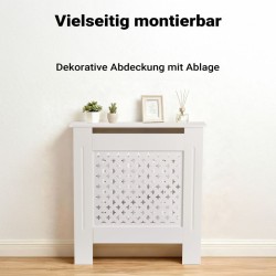 Toboli patterinsuojus valkoinen MDF 78 x 19 x 82 cm