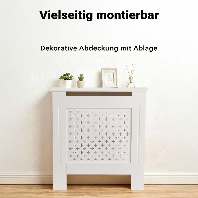 Toboli patterinsuojus valkoinen MDF 78 x 19 x 82 cm