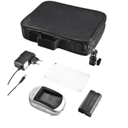 Walimex pro LED-videovalo 209 Bi-Color, 3200-5600 K, akku ja laturi