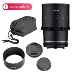 Samyang MF 135mm T2 2 VDSLR MK2 videobjektiivi Canon EF EF S manuaalinen tarkennus