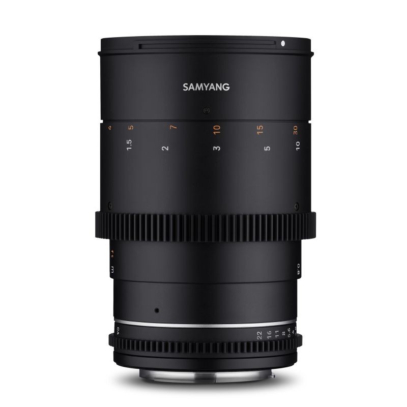 Samyang MF 135mm T2,2 VDSLR MK2 videobjektiivi Canon EF / EF-S, manuaalinen tarkennus