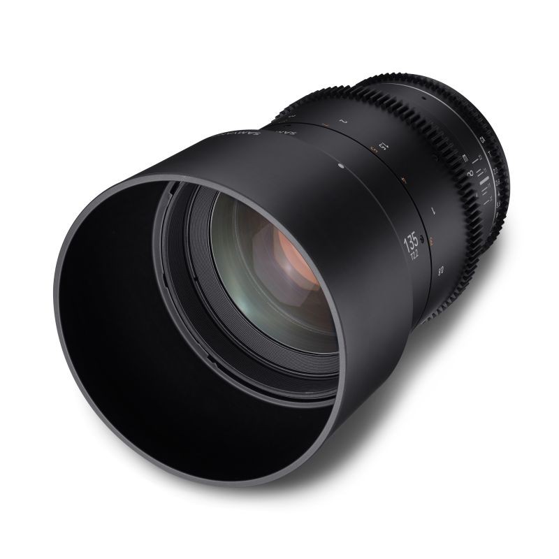 Samyang MF 135mm T2,2 VDSLR MK2 teleobjektiivi Canon RF