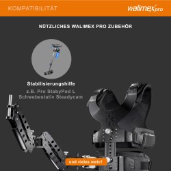 Walimex pro StabyBalance II stabilointijärjestelmä liivi ja 2 jousivartta max 5 5 kg