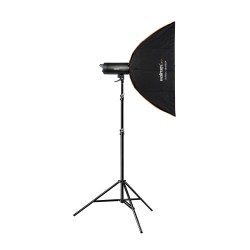 Walimex pro Campaigner 400 HS studiovalaistussetti 400 Ws softbox 60 x 90 cm valojalka ja kuljetuslaukku