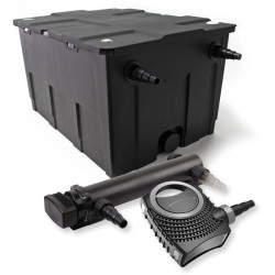 SunSun lampisuodatinsetti: CBF-550 60000 l, NEO-10000 SuperECO pumppu 10000 l/h, CUV-336 UV-selkeyttäjä 36 W
