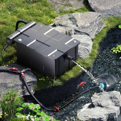 SunSun Lampisuodatinsetti CBF-550 60000 l, CTF-8000 SuperECO pumppu 8000 l/h, CUV-236 UVC-selkeytin 36 W