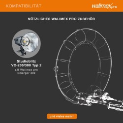 Walimex pro varasalamoputki VC 200 300 300 W 5400 5800 K