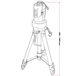 Itsetasaava ristiviivallaseri ja 1 2 m koljalka 0 5 mm m