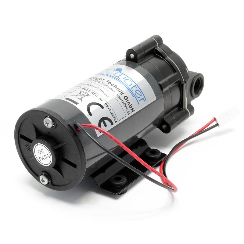 Naturewater Paineenkohotuspumppu käänteisosmoosijärjestelmään, 1135 l/vrk, 68 W, 2-5 bar