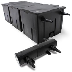 SunSun lampisuodatinsetti CBF 350C 90 000 l ja CUV 236 UVC selkeytin 36 W