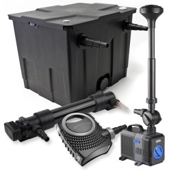 SunSun Lampisuodatinsetti CBF 350 12000 l NEO 10000 pumppu 10000 l h CUV 636 UV puhdistin 36 W CTP 5003