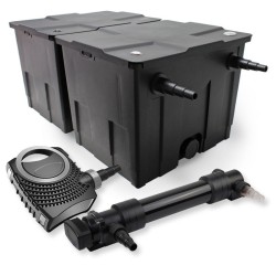 SunSun lampisuodatinsetti CBF 350B 60000 l CTF 8000 SuperECO pumppu 8000 l h CUV 636 UVC selkeytin 36 W