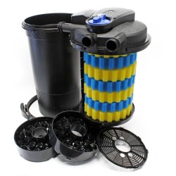 SunSun Lampisetti: CPA-15000 painefiltteri 30 000 l, 18 W UV-C, NEO10000 SuperECO pumppu 10 000 l/h, 10 m letku 38 mm
