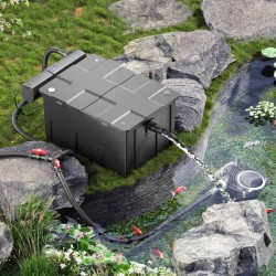 SunSun lampisuodatinsetti: CBF-550 60 000 l, NEO-10000 pumppu 10 000 l/h, CUV-236 UVC-selkeytin 36 W