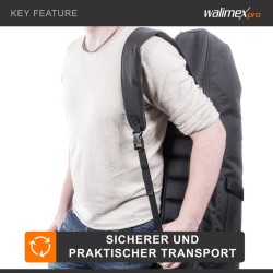 Walimex pro Guardian studiolaukku 1100 x 220 x 220 mm valokuvaustarvikkeille