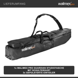 Walimex pro Guardian studiolaukku 1100 x 220 x 220 mm valokuvaustarvikkeille