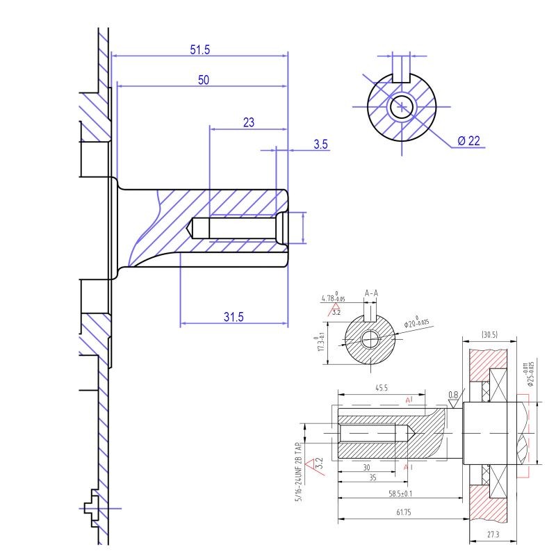 Lifan KP230-RE bensiinimoottori 6,5 PS 22 mm sähköstartti öljykylpykytkin tärinälevyyn