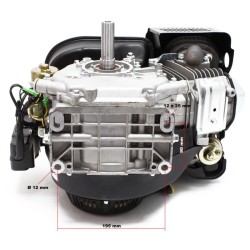 LIFAN 177 bensiinimoottori 6,6 kW (9 PS), 270 cm³, 4-tahtinen, sähkö- ja narukäynnistys, 25,4 mm kampiakseli