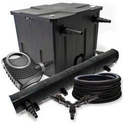 SunSun lampisuodatinsetti CBF 350 12000 l CTF 8000 pumppu 8000 l h CUV 272 UVC puhdistin 72W 25 m letku