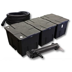 SunSun lampisuodatinsetti CBF 350C 90 000 l CUV 336 UVC kirkastin 36 W ja 5 m letku 25 mm