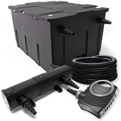 Lampisuodatinsetti CBF 550 60000 l NEO 10000 SuperECO pumppu 10000 l h CUV 218 UV selkeytin 18 W 25 m letku