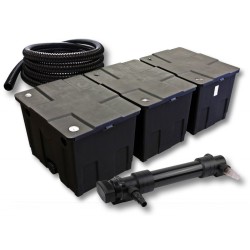 SunSun CBF 350C lampisuodatinpaketti 90000 l CUV 636 UVC selkeytin 36 W 5 m letku 25 mm