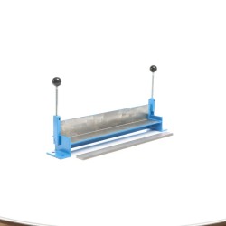 Peltitaivutin 460 mm max 1 2 mm 90 taivutuskulma valurauta sininen ja harmaa