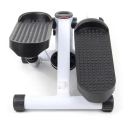 Stepper 41 x 30 x 18 cm musta LCD treenitietokone ja harjoitusnauhat