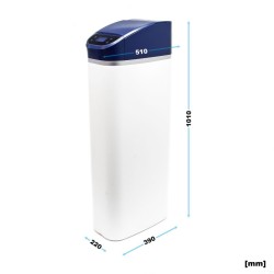 SOFT-R2 täisautomaattinen vedenpehmentämisjärjestelmä, 2000 l/h, ioninvaihto, suolasäiliö 10 kg