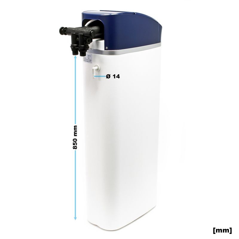SOFT-R2 täisautomaattinen vedenpehmentämisjärjestelmä, 2000 l/h, ioninvaihto, suolasäiliö 10 kg