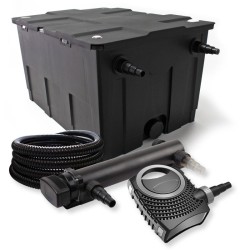 SunSun lampisuodatinsetti CBF 550 60000 l NEO 10000 pumppu 10000 l h CUV 336 UV suodatin 36 W 25 m letku