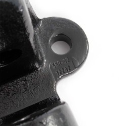 XPOtool Vetopallo 50 mm, 3,5 t vetokyky, teräs, musta, 2-reikäinen kiinnityslevy
