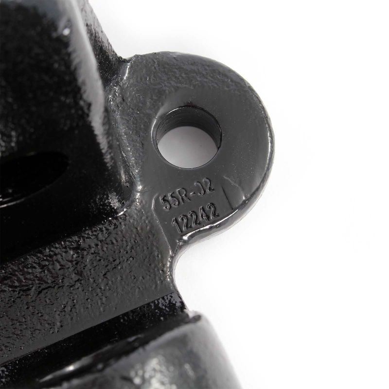 XPOtool Vetopallo 50 mm, 3,5 t vetokyky, teräs, musta, 2-reikäinen kiinnityslevy
