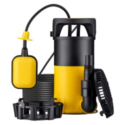 3 in 1 uppopumppu 400 W 8000 l h matalaimu 1 mm kellukskytkin puhtaan ja likaisen veden pumppu