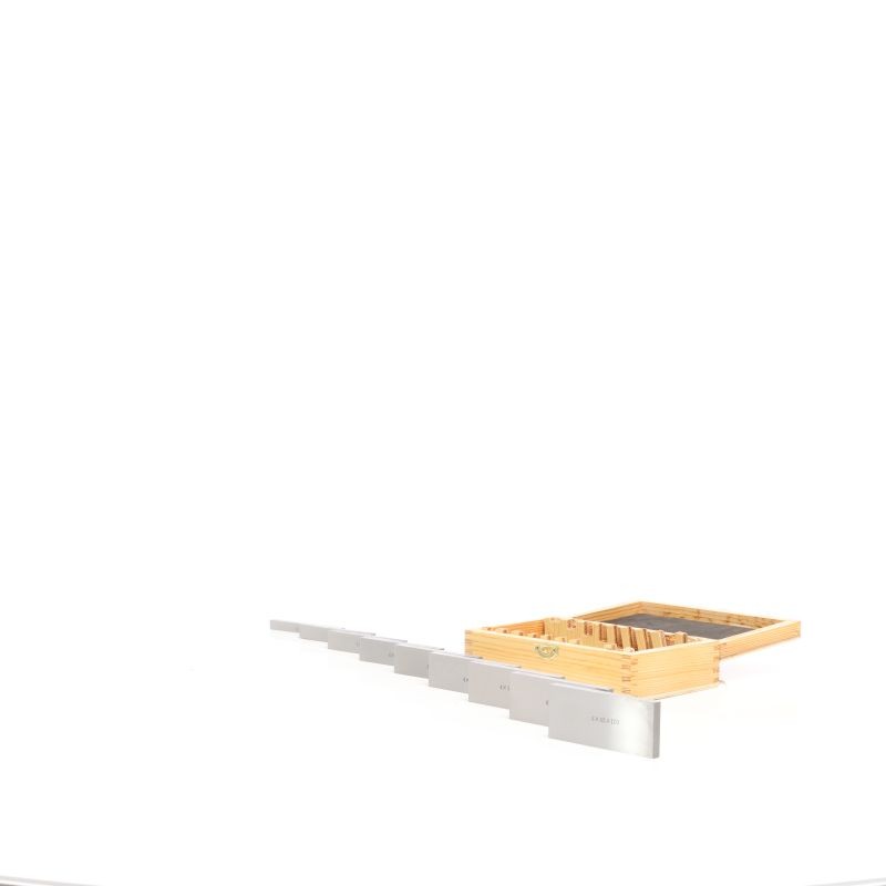 Tarkkuuspalikkasetti 18 kpl (9 paria), 100 mm, työkaluteräs