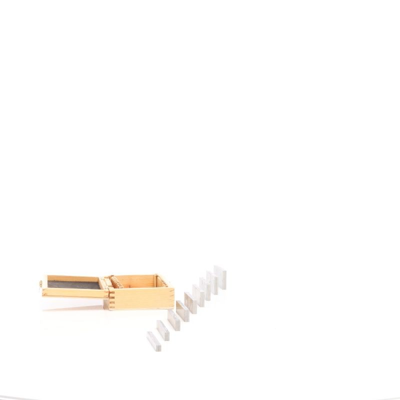 Tarkkuuspalikkasetti 18 kpl (9 paria), 100 mm, työkaluteräs
