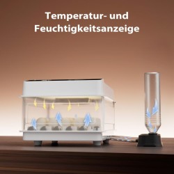 Fudajo täisautomaattinen haudontakone 24 munaa, 80 W, automaattinen kääntöjärjestelmä