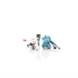 Airbrush-pistooli Typ 186K Double Action, suutinkoot 0,2-0,5 mm, 3 värikuppia, pienoismallit ja kynsitaide