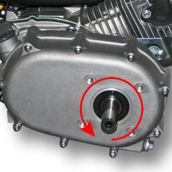 LIFAN 177 bensiinimoottori 6,6 kW 9 PS 270 cm³ öljykylpkyhteinen kytkin ja 2:1-alennusvaihteisto