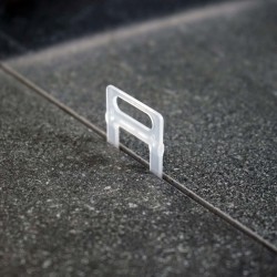 XPOtool laattojen tasausjärjestelmän kiinnikkeet, 1,0 mm, 1000 kpl